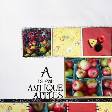 A is or Antique Apples