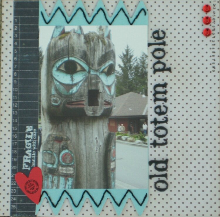 old totem pole