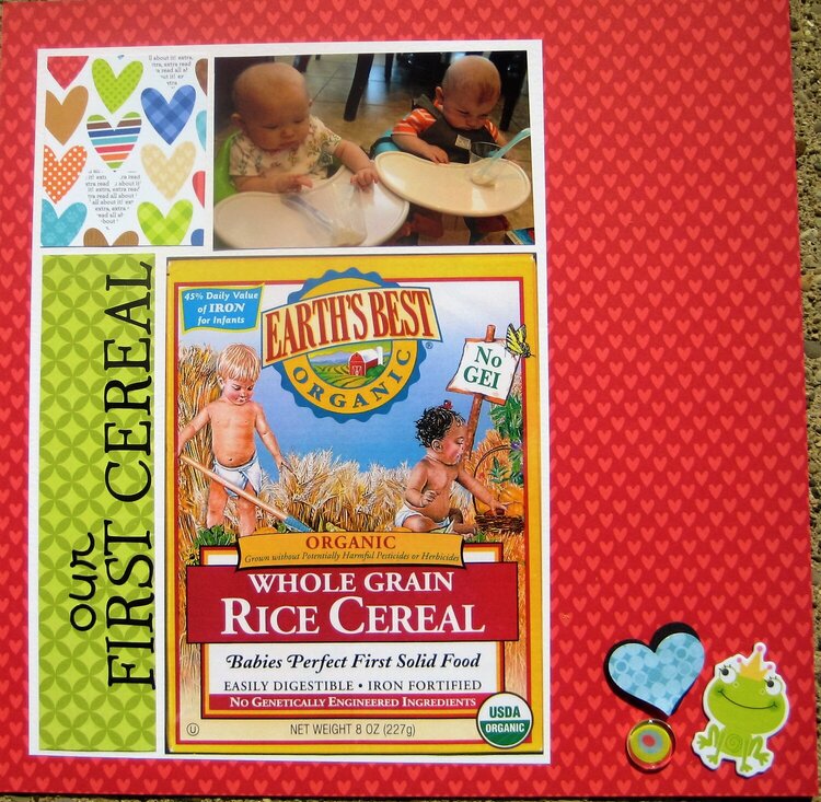 our First Cereal