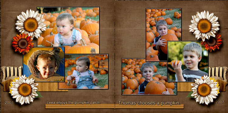 Two page pumpkin patch 2007