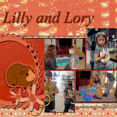 Lilly and Lory -Left