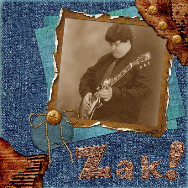 Zak and his guitar