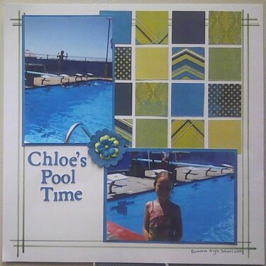 Chloe&#039;s Pool Time