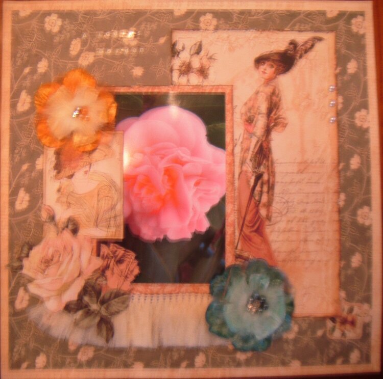 A Ladies Garden ~Scraps of Elegance~ July Kit