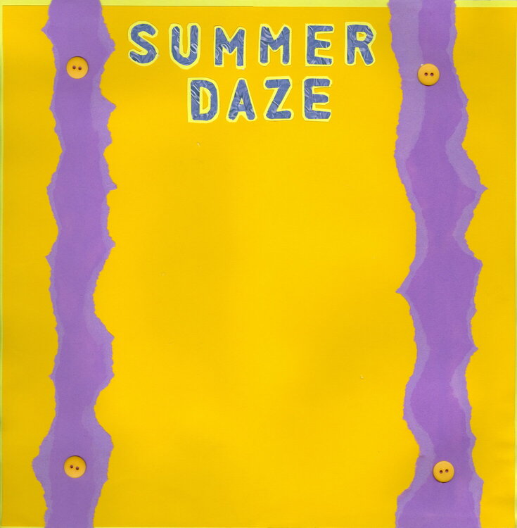 Summer Daze (unfinished)