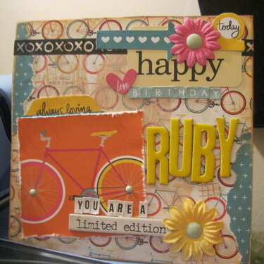 Birthday card-Ruby