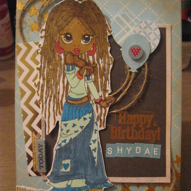 Shydae Birthday Card