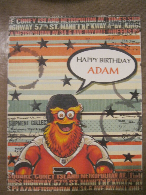 Birthday Card-Adam