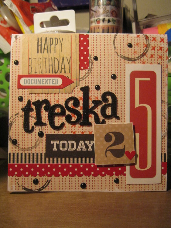 Birthday Card-Treska
