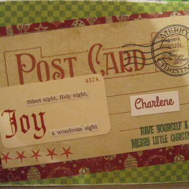 Christmas Card-Charlene