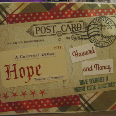 Christmas Card-Howard &amp; Nancy