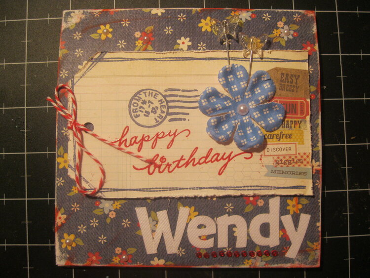 Wendy B-Card