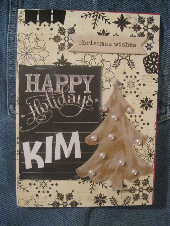 Kim Christmas Card