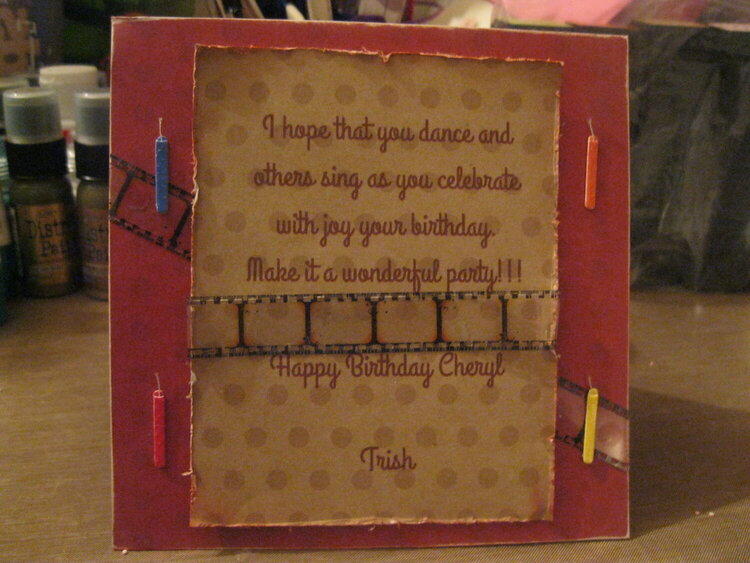 Birthday Card-Cheryl