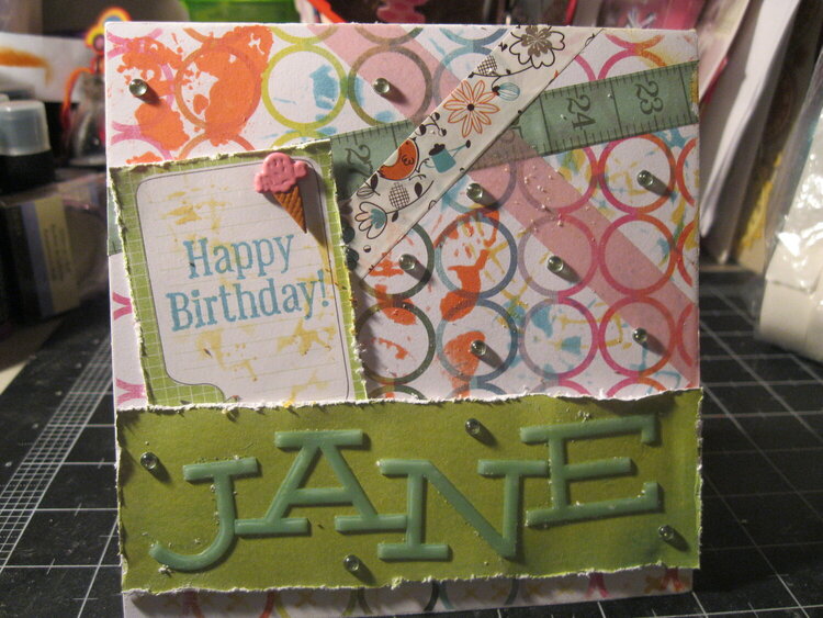 Birthday Card-Jane