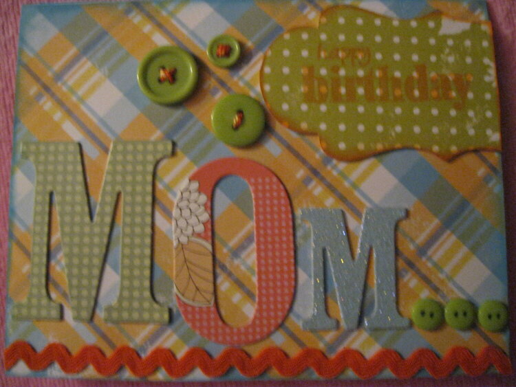 Mom&#039;s B-day Card