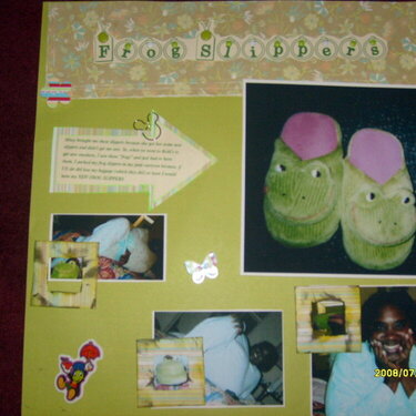 Frog Slippers 2006