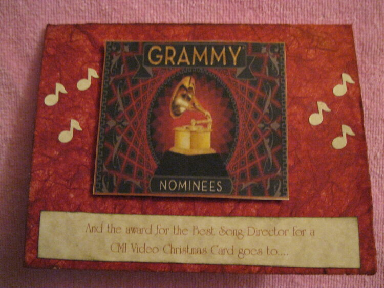 Grammy Card