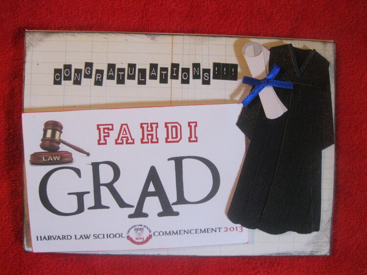 Fahdi&#039;s Grad Card