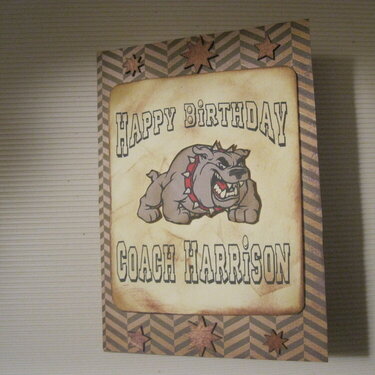 Damon Birthday Card