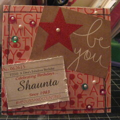 Shaunta Birthday Card