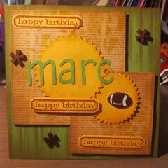 Birthday Card-Marc