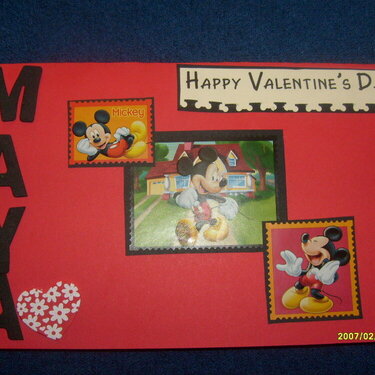 Mickey V-Card