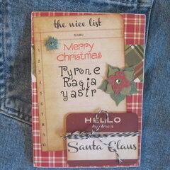 Raqia Christmas Card