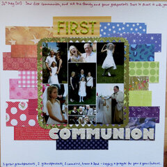 First communion