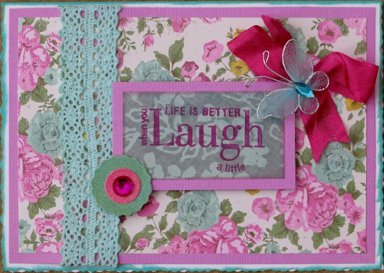 Laugh - card