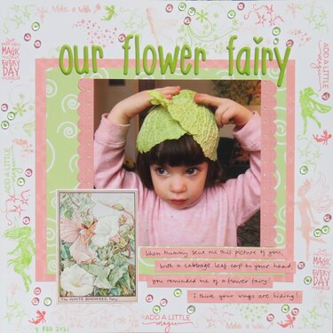 Our flower fairy
