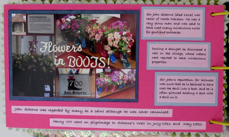 Flowers in boots - Flower Festival