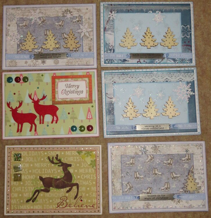 First 6 Christmas cards!