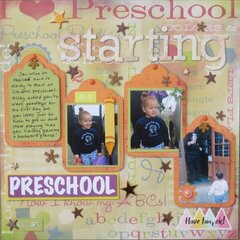 Starting preschool