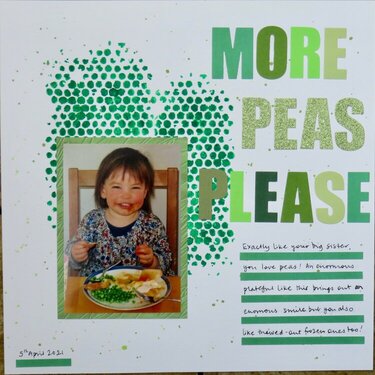 More peas please
