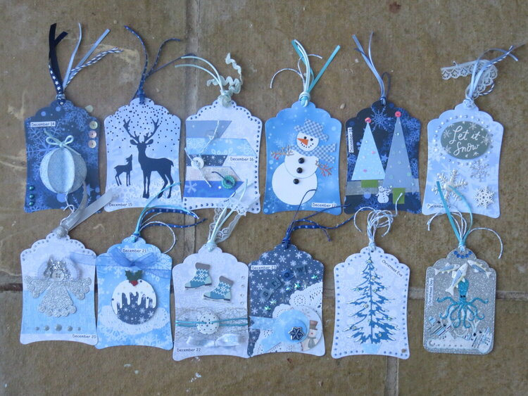 Christmas tags