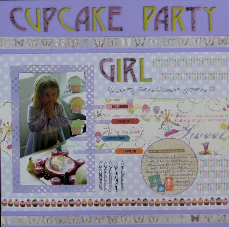 Cupcake Party Girl