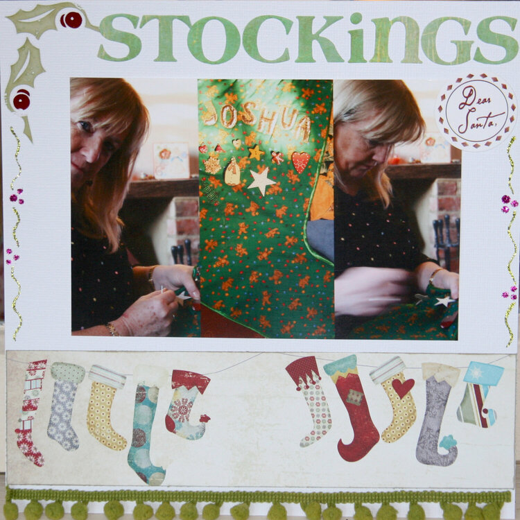 Christmas Journal &#039;Stockings&#039; - p1