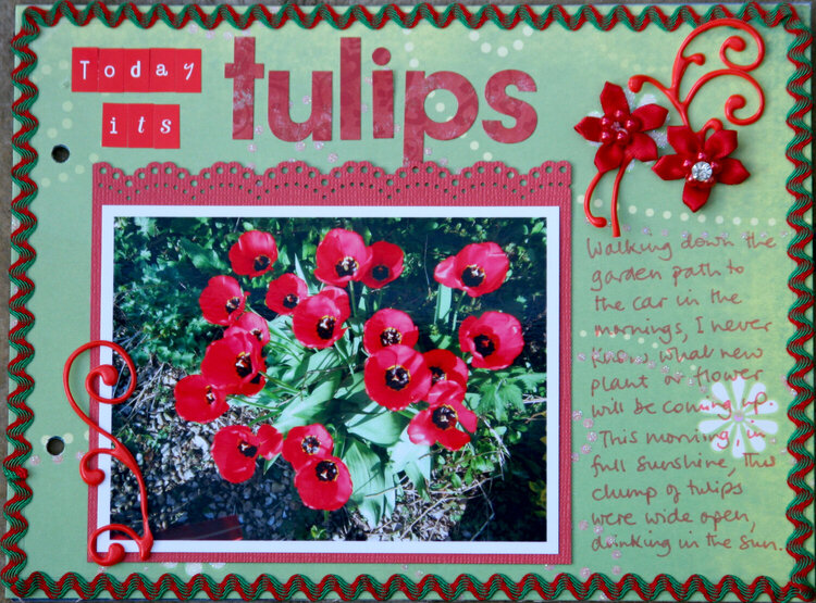 Tulips - my week mini album p2