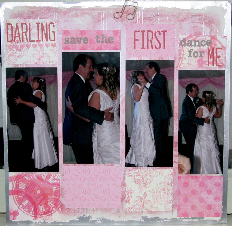 Darling, save the FIRST dance for me