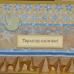 Treasure each day -card