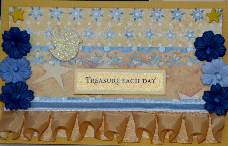 Treasure each day -card