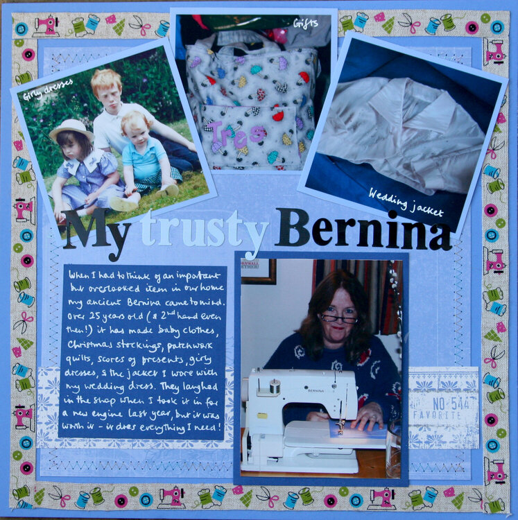 My trusty Bernina