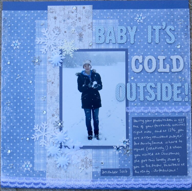 Baby its cold outside!