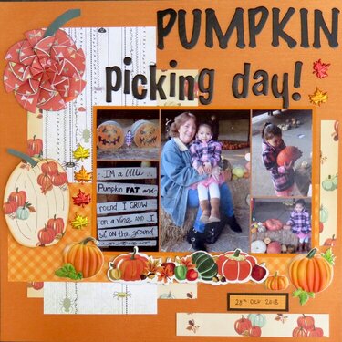 Pumpkin picking day!