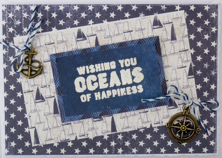 Oceans of happiness card