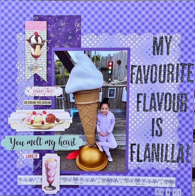 My favourite flavour is flanilla!