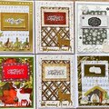 October Christmas cards