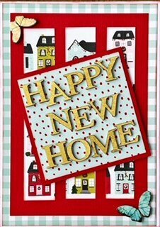 Happy new home card