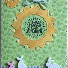 Hello sunshine card